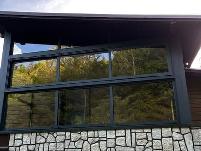 Ramové zasklenie terasy Ružomberok